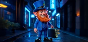 Stylized character carrying a secure wallet bag, symbolizing protected wallet processing