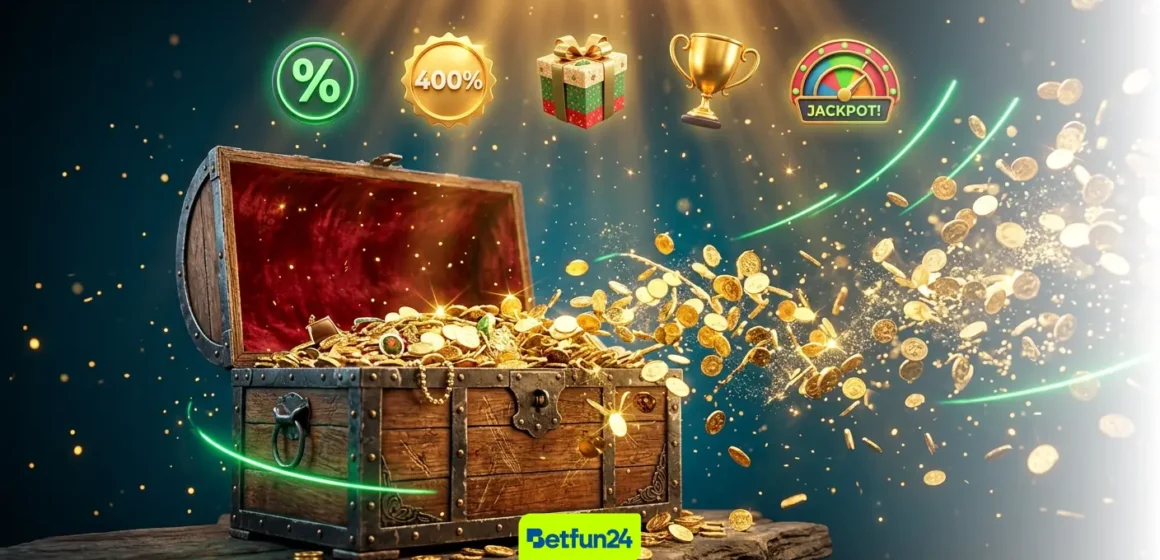 Top 5 crypto casino bonuses on BetFun24 — cashback, winboost, free spins