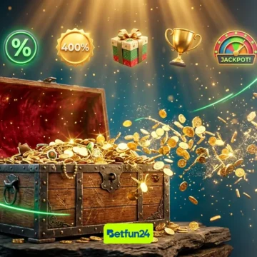 Crypto Casino Bonuses BetFun24 Top 5 crypto casino bonuses on BetFun24 — cashback, winboost, free spins