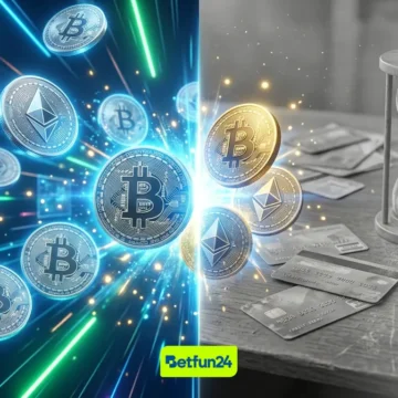 Crypto vs Traditional Casino BetFun24 Crypto casino vs traditional casino comparison — BetFun24