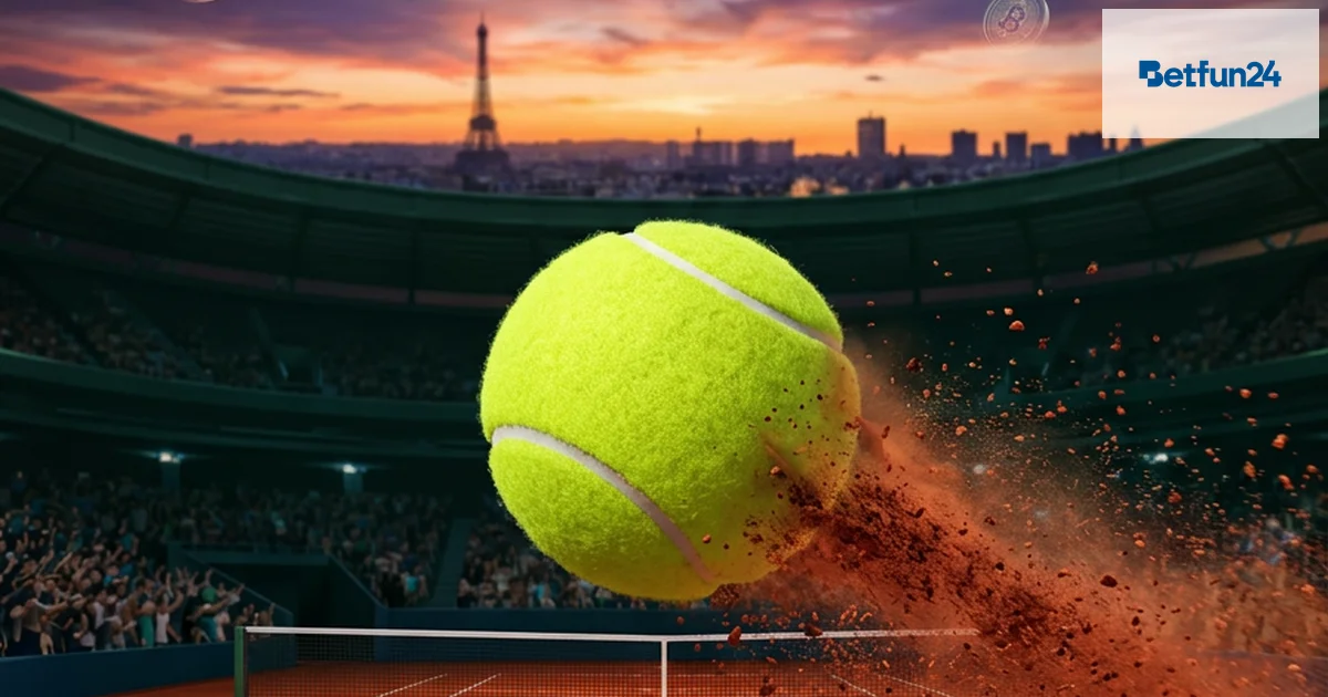 Roland-Garros 2026 clay court tennis ball crypto coins BetFun24